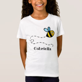 Camiseta personalizada del patrón Bumblebee