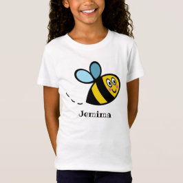 Camiseta personalizada del patrón Bumblebee