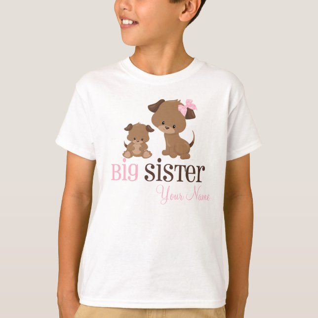 Camiseta personalizada del perro de perrito de la (Anverso)