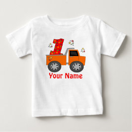 Camiseta personalizada del primer cumpleaños del c