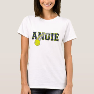 Camiseta personalizada del tenis