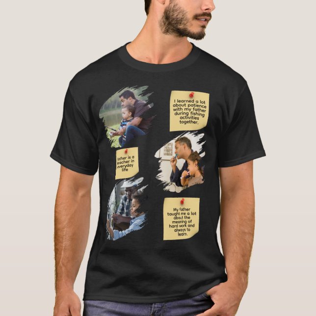 Camiseta personalizada Día del Padre (Anverso)
