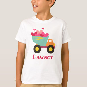 Camiseta personalizada Dump Truck El día de San Va