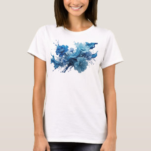 Camiseta personalizada Dynamic Blue BLUE FLORAL SP