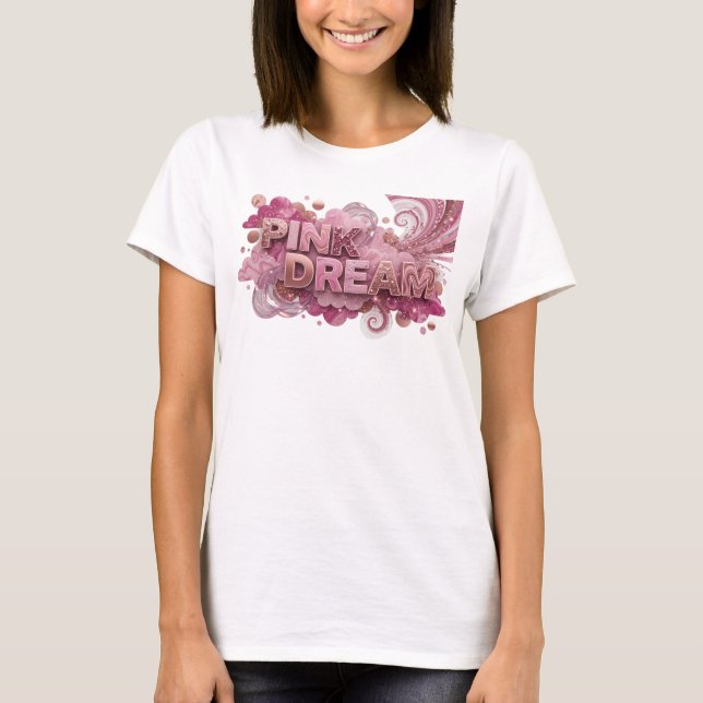Camiseta personalizada Dynamic Pink PINK DREAM (Anverso)