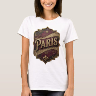 Camiseta personalizada Edgy Gold PARIS