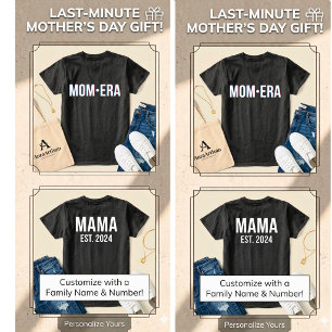 Camiseta Personalizada ERA DE MAMÁ Regalo Personal