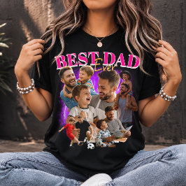 Camiseta personalizada estilo bootleg 'Mejor papá