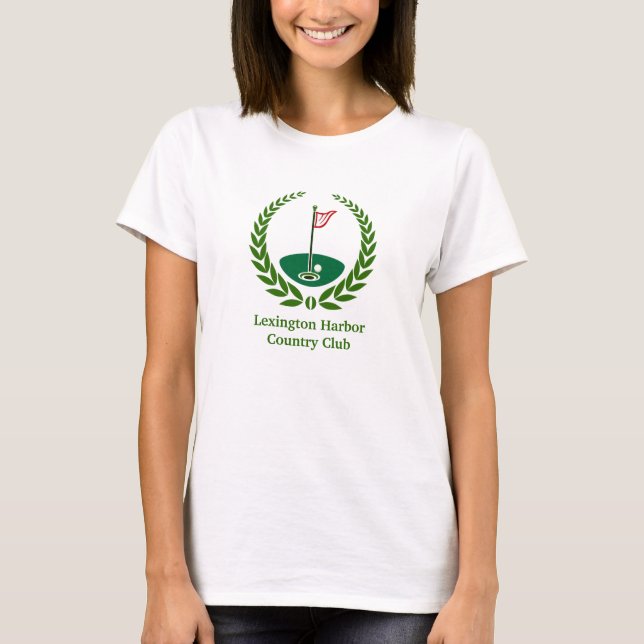 Camiseta personalizada Golf/Country Club (Anverso)