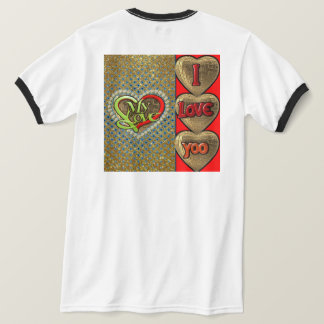 Camiseta personalizada hecha con amor Camiseta
