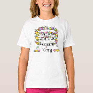 Camiseta Personalizada 'Hola Jardín de Infantes'