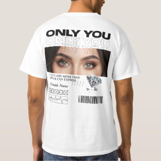 Camiseta personalizada | Imagen y nombre de ojos p