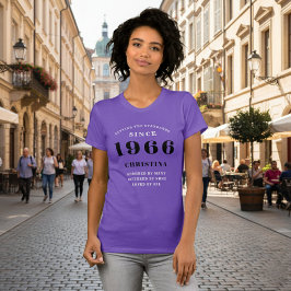 Camiseta Personalizada la 60° Jornada de Aniversario de 196