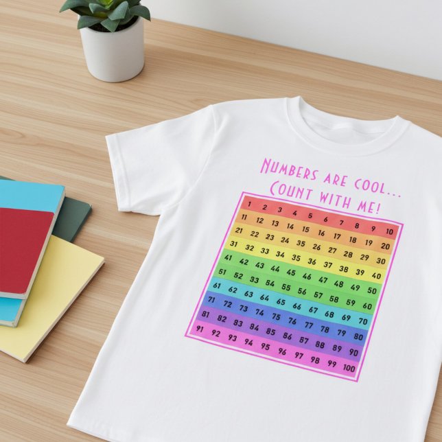 Camiseta personalizada "¡Los números son divertido (Subido por el creador)