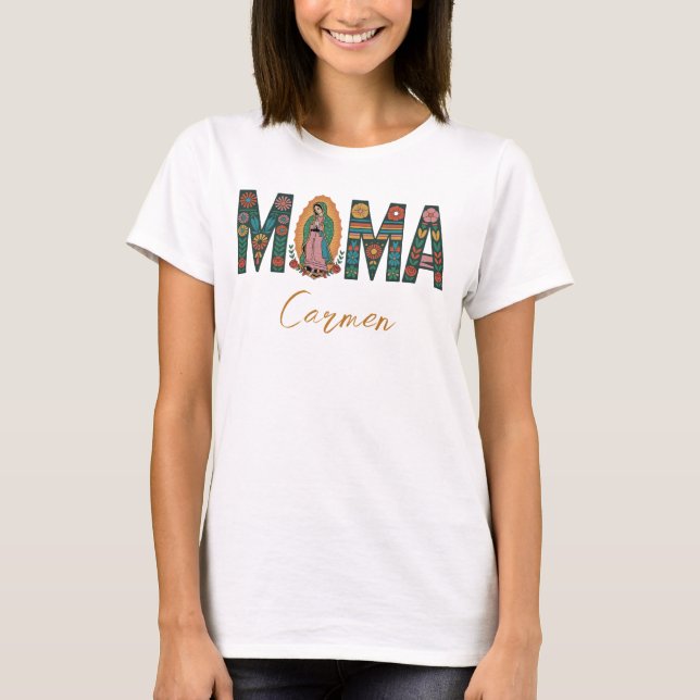 Camiseta Personalizada Mama Mexicana (Anverso)
