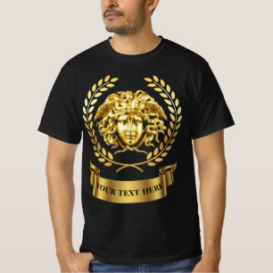 Camiseta personalizada Medusa de Oro