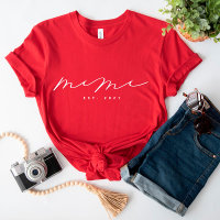 Camiseta personalizada Mimi Grandma