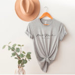 Camiseta personalizada Mimi Grandma<br><div class="desc">¡Siempre agregamos nuevos diseños a diario!</div>