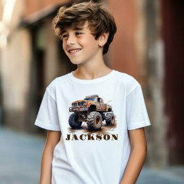 Camiseta Personalizada Monstruo Nombre Camiseta Pa