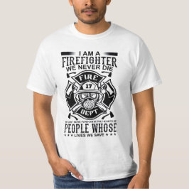 Camiseta personalizada número de estación de bombe