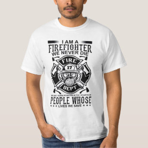 Camiseta personalizada número de estación de bombe
