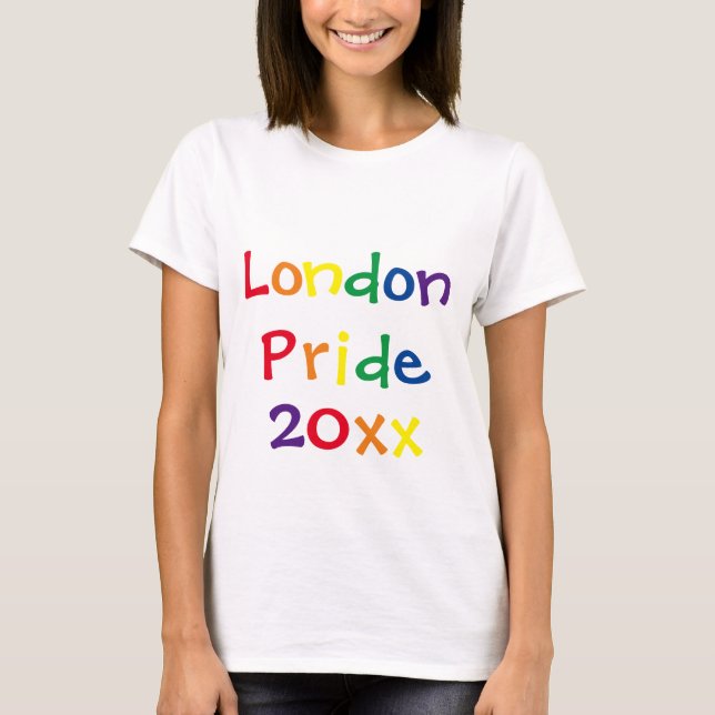 Camiseta personalizada - Orgullo londinense 20xx (Anverso)