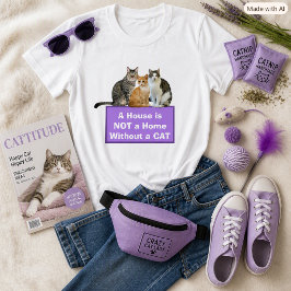 Camiseta personalizada para amantes de gatos / Hog