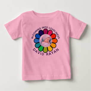 Camiseta personalizada para bebé con foto de arcoí