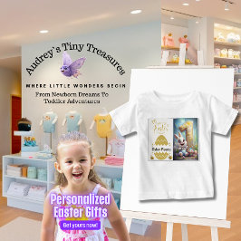 Camiseta personalizada para bebé de Pascua