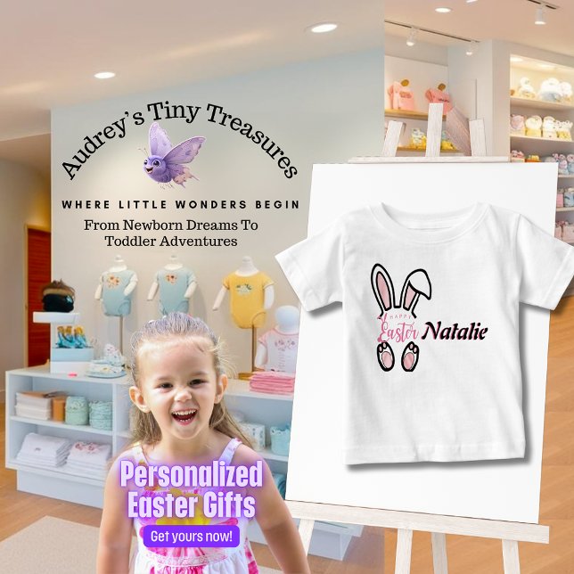 Camiseta personalizada para bebé de Pascua (Subido por el creador)