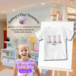 Camiseta personalizada para bebé de Pascua