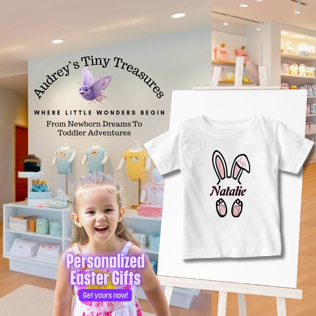 Camiseta personalizada para bebé de Pascua (Subido por el creador)