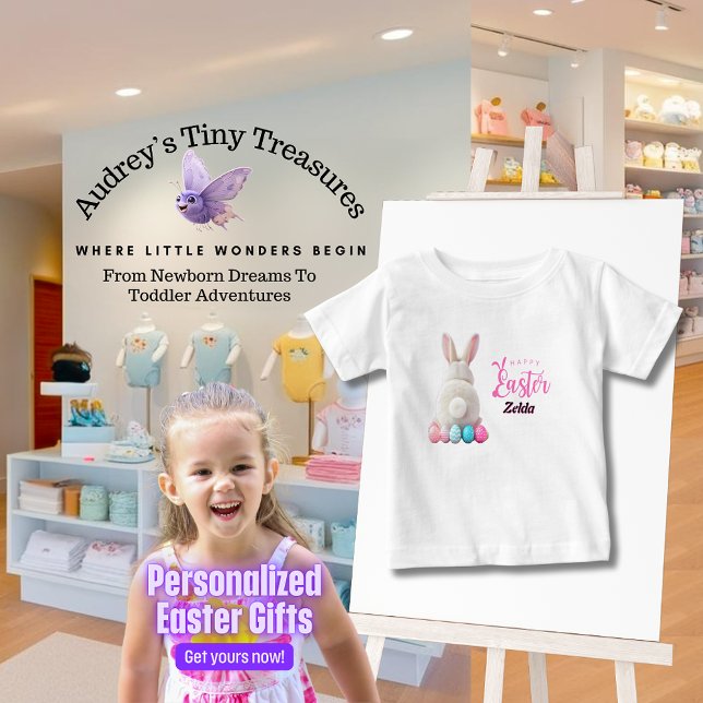Camiseta personalizada para bebé de Pascua (Subido por el creador)