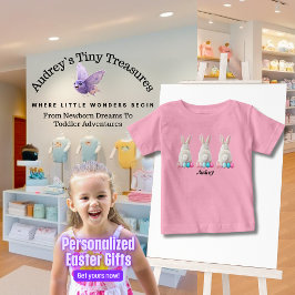 Camiseta personalizada para bebé de Pascua