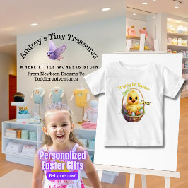 Camiseta personalizada para bebé de Pascua