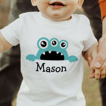 Camiseta personalizada para bebé de un pequeño mon