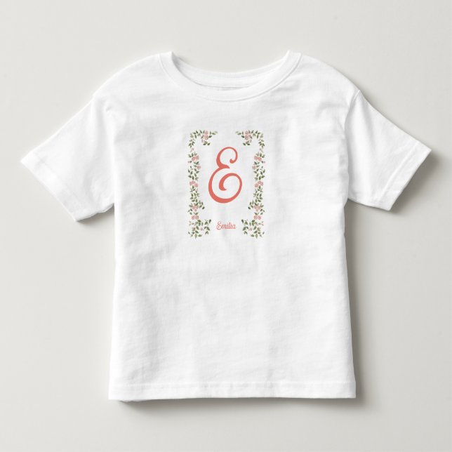 Camiseta personalizada para bebé pequeño (Anverso)