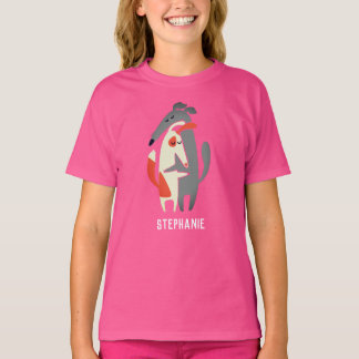 Camiseta personalizada para Chicas de Podenco y Ga