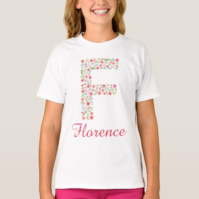 Camiseta personalizada para Chicas monográficos co (Anverso)