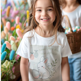 Camiseta personalizada para conejitos de Pascua