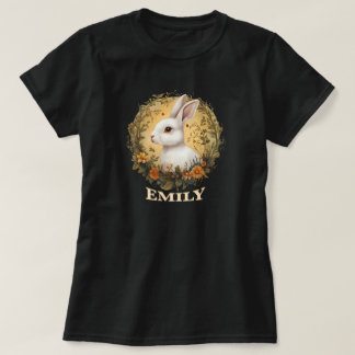 Camiseta personalizada para conejo de Pascua - Nom