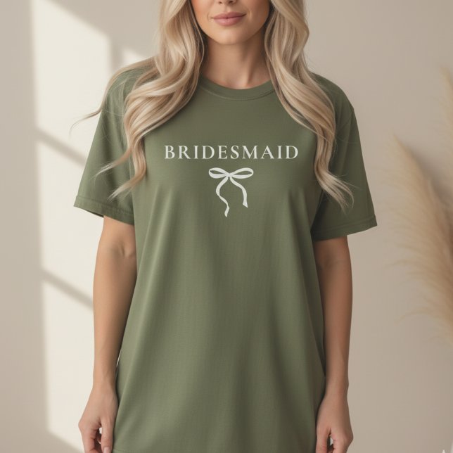 Camiseta personalizada para damas de honor como re (Custom Bridesmaid Shirt Sweatshirt – Bachelorette Party Gift for Friend)