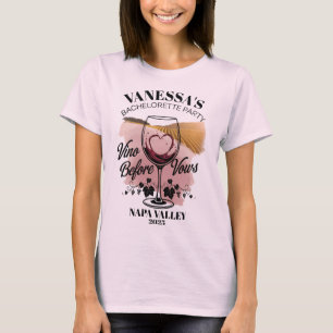 Camiseta personalizada para despedida de soltera e
