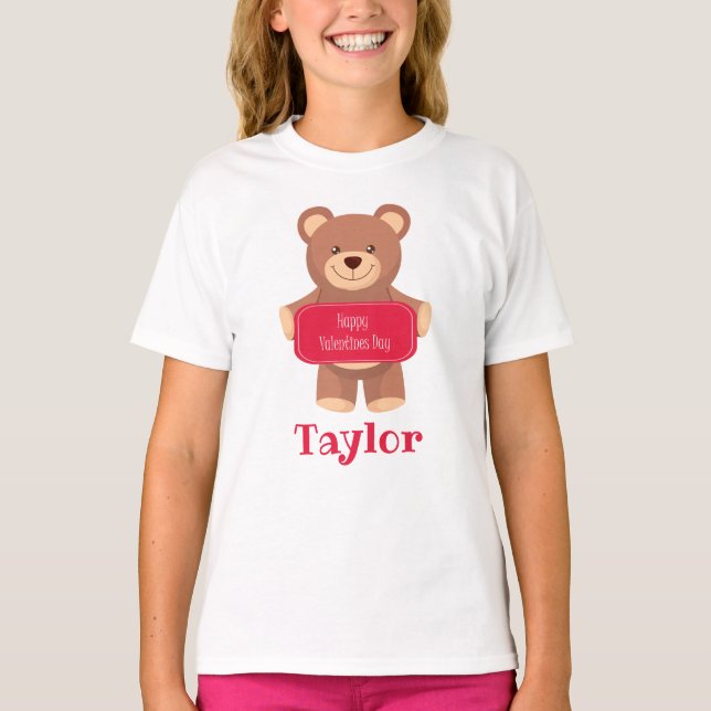 Camiseta personalizada para el el día de San Valen (Anverso)
