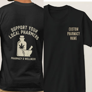 Camiseta personalizada para el equipo de farmacia,