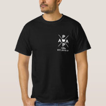 Camiseta personalizada para hombre para papá con n