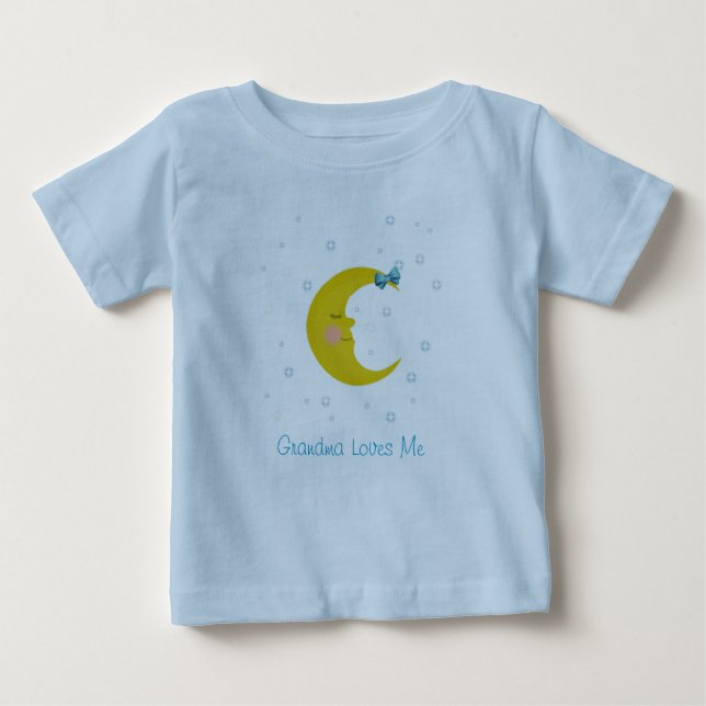 Camiseta personalizada para la cara de la luna (Anverso)