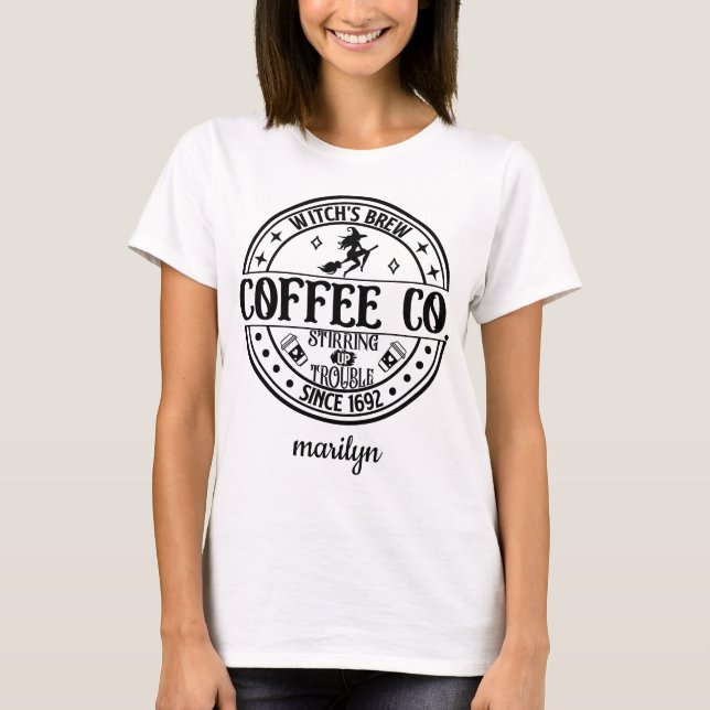 Camiseta personalizada para la mujer que prepara c (Anverso)