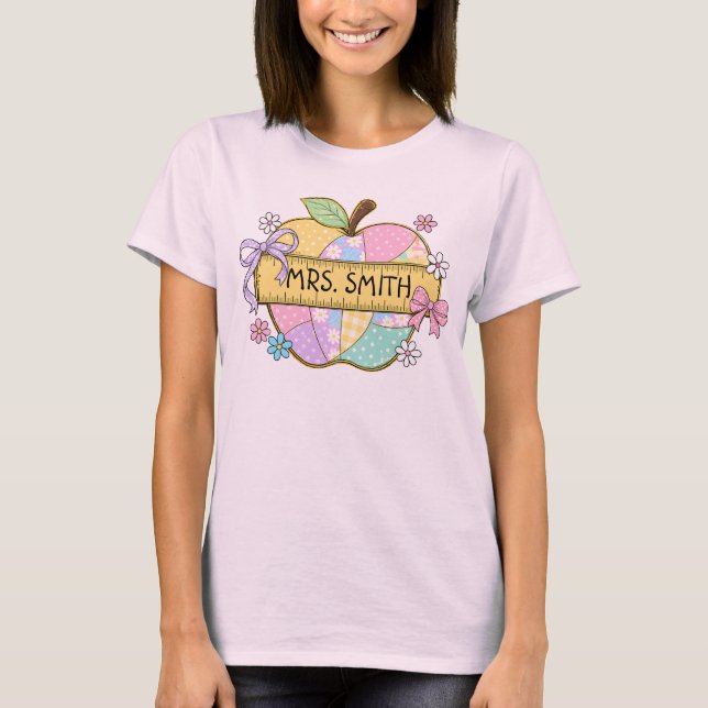 Camiseta personalizada para maestros (Anverso)