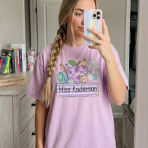 Camiseta Personalizada para Maestros | Nombre de M